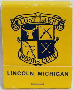 Lost Lake Woods Club - Matchbook (newer photo)